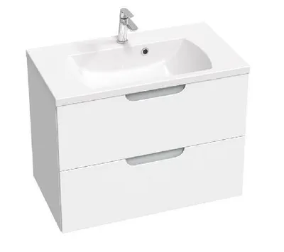 Obrázok produktu pre Kúpeľňová skrinka pod umývadlo RAVAK Classic II biela 80 x 58,5 x 45 cm X000001481