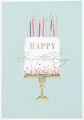 Produktbild von Besonders schoen Klappkarte -  HAPPY Birthday