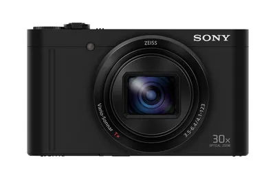 Produktbild von Sony Cyber-shot DSC-WX500, 18,2 MP, 4896 x 3264 Pixel, CMOS, 30x, Full HD, Schwarz
