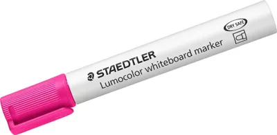 Image de Lot de 10 marqueurs pour tableau blanc Lumocolor 351-20, rose