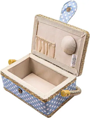 Produktbild von Famanu Nähkasten Organizer für Nähbedarf - Blau