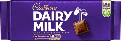 Produktbild von Cadbury Dairy Milk Classic 180g Tafel