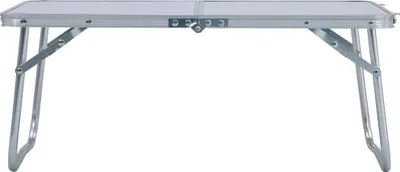 Produktbild von vidaXL Klappbarer Campingtisch Weiß Aluminium 60 x 40 cm