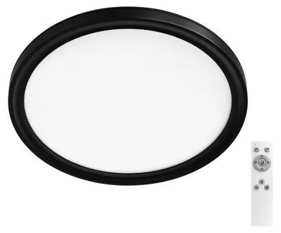 Obrázek produktu pro Stropní svítidlo OSRAM Orbis Easyfix, černá barva, 3000 K / 4000 K / 6000 K, teplá bílá, 950 lm, 14 W, průměr 22 cm, materiál: polypropylen (PP)