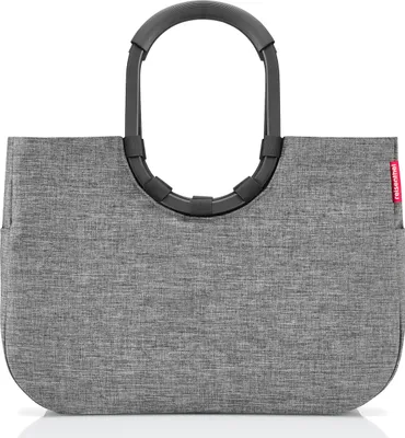 Image de reisenthel® OR7052 reisenthel® Einkaufskorb loopshopper L Kunstfaser twist silver