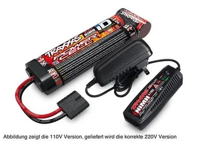 Produktbild von Traxxas TRX2983G Akku/AC-Lader Completer Pack EU-Version (2969G - 2923X)