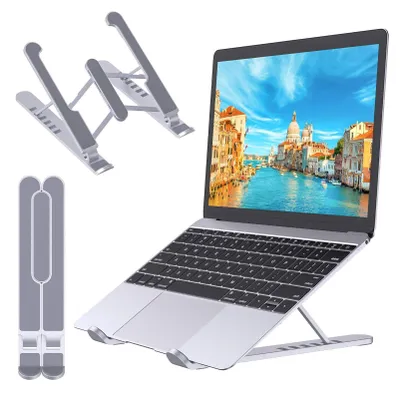Produktbild von Laptoptisch Faltbarer Laptop-Ständer, 6 Winkel, Tablet-Ständer-Halterung