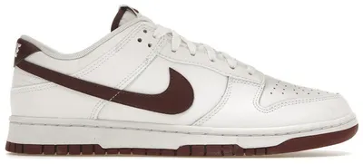 Image de Nike Dunk Low Retro, couleur blanc et bordeaux, taille EU 42.5