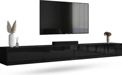 Produktbild von WEST TV Schrank 280 cm Fernsehtisch Sideboard, hängend oder stehend TV Möbel