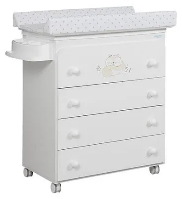Image de Micuna Meuble à langer Happy Blanc Poids Beige
