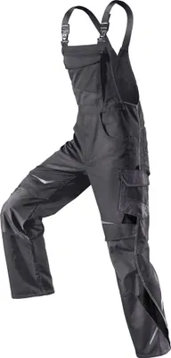 Produktbild von Kübler Pulsschlag Latzhose anthrazit/schwarz Gr. 64