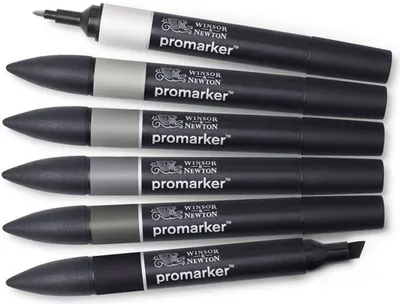 Immagine prodotto di Winsor & Newton | ProMarker 6 pezzi Toni neutri