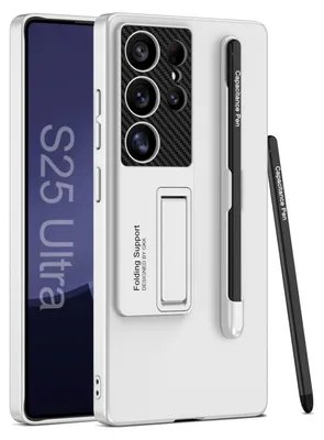 Immagine prodotto di Custodia per cellulare Samsung Galaxy S25 Ultra con supporto per penna + tasca porta penna