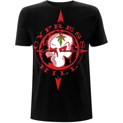 Produktbild von Cypress Hill Skull Compass Black XL T-Shirt