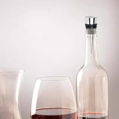 Produktbild von 4 Stück Luftdruck Weinöffner mit Folienabschneider und Weinflaschenstopfen - Geschenk für Weinliebhaber