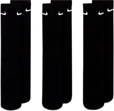 Immagine prodotto di Nike EVERYDAY CUSHIONED CREW (3 PAIA) NERO S