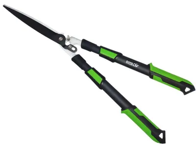 Image de DIVODV 27893 : Cisailles télescopiques pour haies, longueur réglable de 75 à 96 cm
