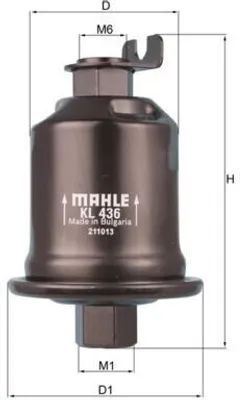 Immagine prodotto di Filtro carburante MAHLE KL 436 per MITSUBISHI CARISMA (DA) Filtro in linea