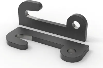 Produktbild von Joma-Tech Koppelhaken Kramer groß 40x40x280
