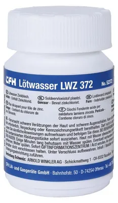 Obrázok produktu pre CFH spájkovacia kvapalina zinkový plech LWZ 372 100 g