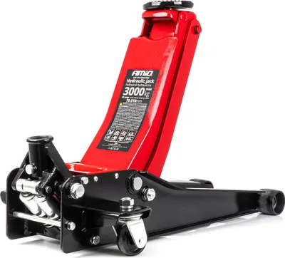 Obrázek produktu pro Hydraulický zvedák 3T nízký profil 3000kg CE s dvojitým pístem AMIO-04215