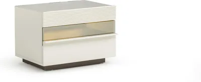 Immagine prodotto di Elegante comodino beige – Design moderno con spazio contenitivo