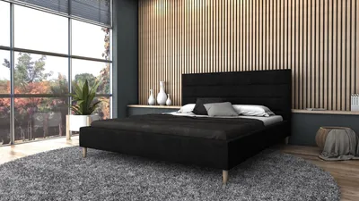 Obrázek produktu pro Postel ROSE 180x200 černá