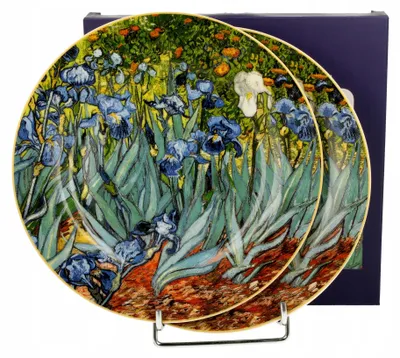 Produktbild von Duo Vincent van Gogh Irysy Dessertteller Set Porzellan