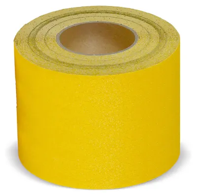 Produktbild von Moravia Antirutsch-Belag gelb verformbar selbstklebend Rolle 150 mm x 18,3 m