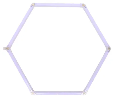 Produktbild von Ephcl01, hexagonale LED-Leuchte, 6500K, 230V, 8395 Cm