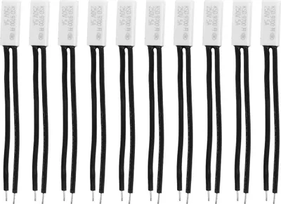 Image de 10 pièces KSD9700 Régulateur de température normalement ouvert - Sonde thermostatique en plastique 55 °C