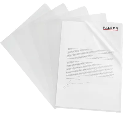 Produktbild von Falken Sichthüllen DIN A4 transparent