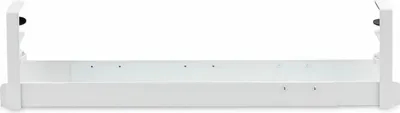 Produktbild von StarTech.com Under Desk Cable Management Tray, Clamp-on Installation - Kabelmanagementfach - unter Tisch montierbar - weiß - 120 cm