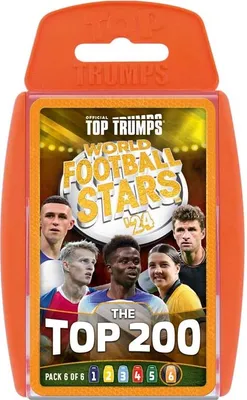 Immagine prodotto di World Football Stars Top 200 Top Trumps – Lingua: Inglese