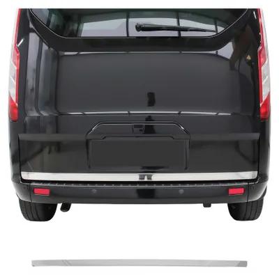 Image de Garniture de Hayon Coffre pour Ford Transit Tourneo/Custom 2013-2017 acier inox, Image générée par une IA