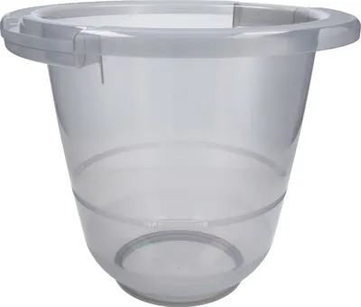 Produktbild von Baby Badeeimer grau, Höhe 31,5 cm, Ø 38,5 cm, wassersparend (nur 5 Liter)