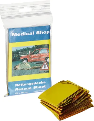 Produktbild von Holthaus Medical Rettungsdecke 160,0 x 210,0 cm