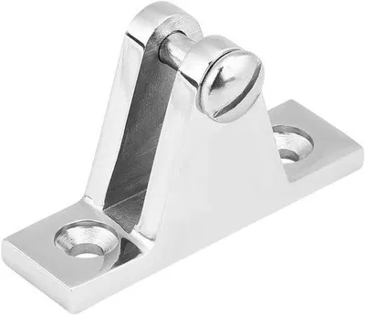 Obrázok produktu pre RVS Marine Deck Hinge Mount pre Bimini Top Fitting Hardware 2.4 * 0.7 * 1.4in
