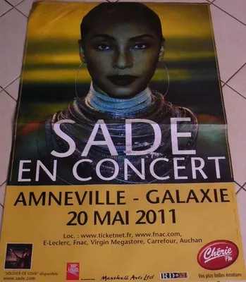 Obrázok produktu pre Sade - 2011 - PLAGÁT - 80x120 cm