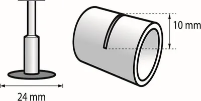 Produktbild von Hochleistungstrennscheibe, 24 mm