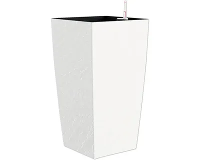 Zdjęcie produktu dla Sadzarka samonawadniająca Delto stone 30 x 30 x 58 biała