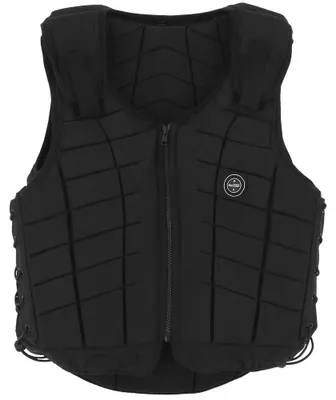 Imagen del producto de Chaleco de seguridad Equitheme para niños, color: negro, talla: XS