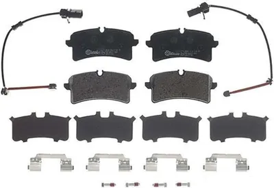 Produktbild von Bremsbelagsatz Scheibenbremse 18 mm BREMBO passend für u.a. AUDI A7