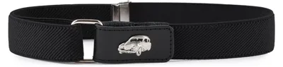 Produktbild von Ladeheid Jungen Gürtel Elastik-Gürtel 1-6 Jahre 34-65 cm P15S (Schwarz/Auto)