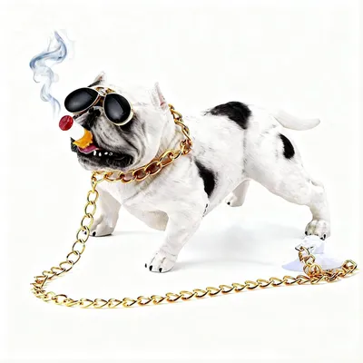 Produktbild von Bulldogge Armaturenbrett Ornament Harz Lustige Auto Innenraum Dekoration Tischdeko Geschenk