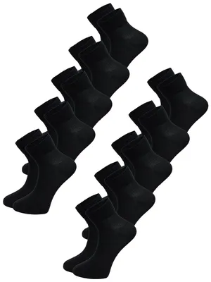 Produktbild von Tazzio Herren Socken 10er-Pack A907 (Schwarz, 39-42)