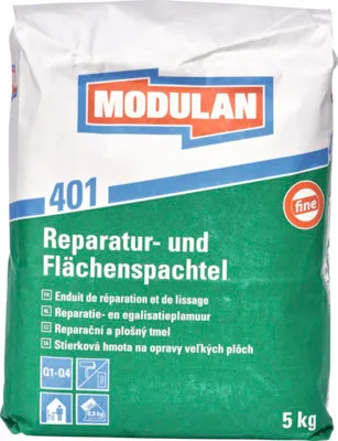 Produktbild von MODULAN 401 Reparaturspachtel und Flächenspachtel fein innen 5 kg