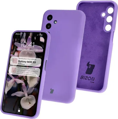 Produktbild von Bizon Soft Case Samsung Galaxy M35 5G lila