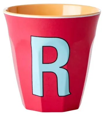 Image de Gobelet RICE en mélamine 250 ml, couleur Baiser Rouge, incassable, lave-vaisselle, pour enfants et usage quotidien