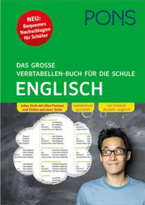 Produktbild von PONS Das große Verbtabellen-Buch für die Schule Englisch